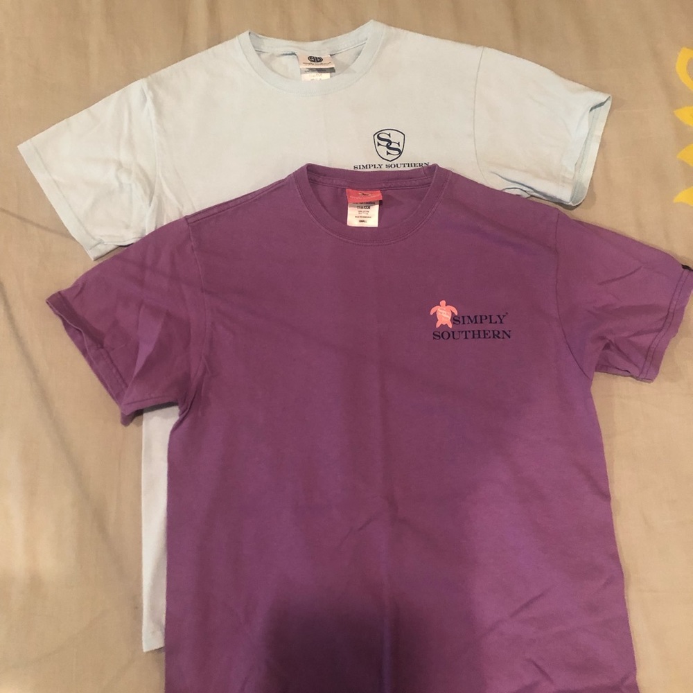 Two Simply Southern shirts